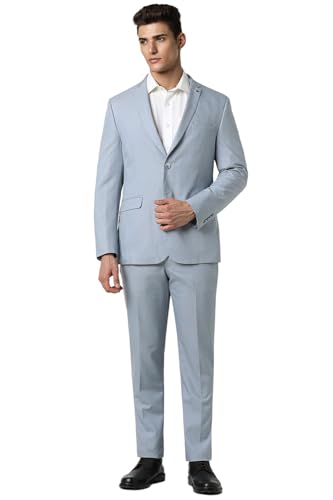 Image of Van Heusen Men's Cotton Blend Two Piece Suit-Dress Set