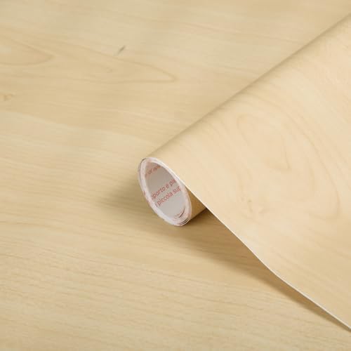 d-c-fix Maple Wood Decorative Contact Paper Self-Adhesive Film, 17" x 78"