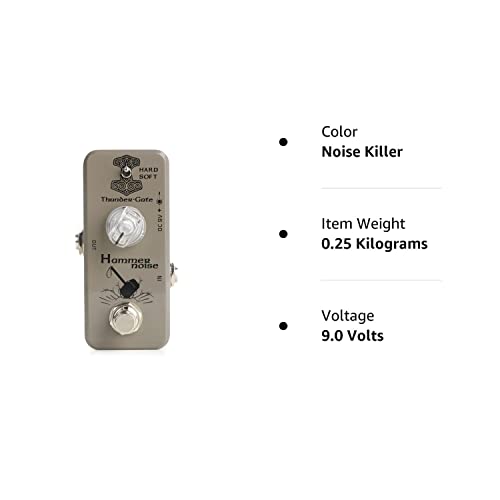 Movall Mp-307 Noise Gate Guitar Effect Pedal, Noise Killer Mini Pedal With True Bypass #TOP6
