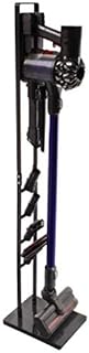 Paxanpax PFC764_16, PFC764Q Cordless Cleaner and Accessories Floor Stand for Dyson V11, Vacuum Holder, Rack, Freestanding Metal Design, No Drilling The Wall, Dark Grey