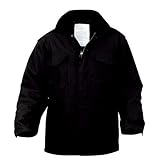 ROTHCO M-65 FIELD JACKET WITH LINER ロスコ ライナー付きフィールドジャケット (S, 8444(Black))