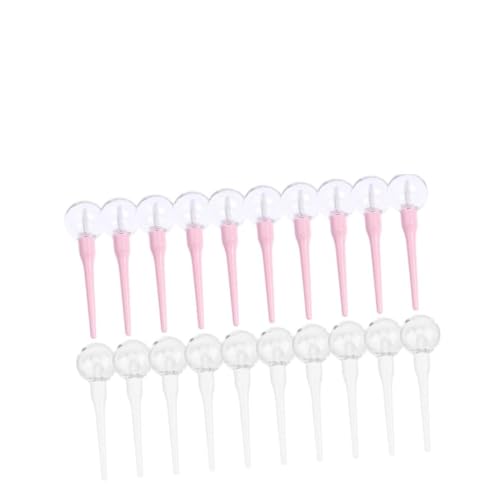 minkissy 20 Piezas Lollipop Lip Glaze Tubo vacío Lápiz labial Tubo vacío Inyección Tubo de brillo de labios transparente brillo de labios esencia bálsamo tubos botellas de brillo de labios