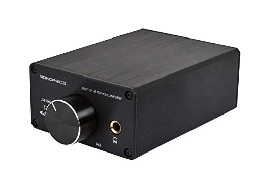Monoprice 111567 Escritorio Amplificador de Auriculares