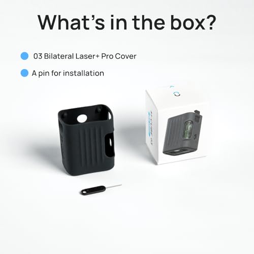 HOZO M-Cube 03 Bilateral Laser+ Pro Cover Kit - Perfect Fit Silicone Case, Dustproof and Waterproof, Comprehensive Protection for Your Laser Module by HOZO - Image 6