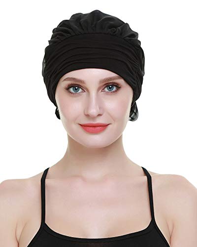 Chemo Headwear Turbans for Women Long Hair Head Scarf Headwraps Cancer Hats