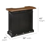 Homestyles Americana Bar, Black - Image 3