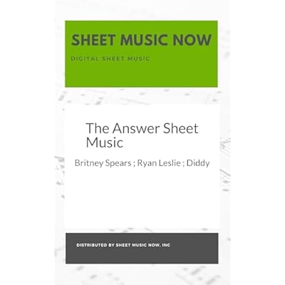 The Answer Sheet Music