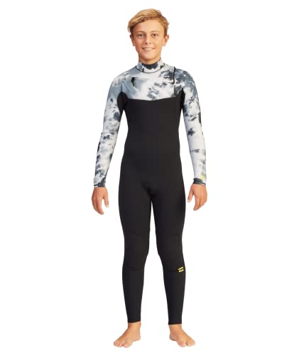 Billabong Boys (8-16) 4/3Mm Furnace Comp Chest Zip Full Wetsuit - Pro Tie Dye | 8 #TOP9