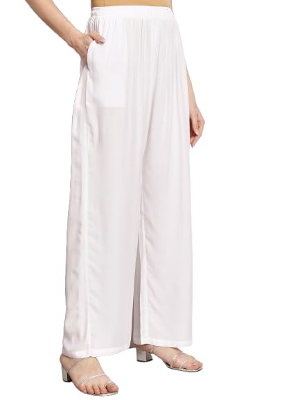 Image of Soft Colors Women Regular Fit Pocket Palazzo