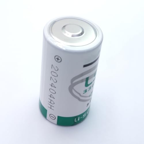 LINHUPAK (100-Pack) 17000mAh LS33600 D Size 3.6V Battery Replacement for LS33600 Lithium Thionyl Chloride Battery Non-Rechargeable