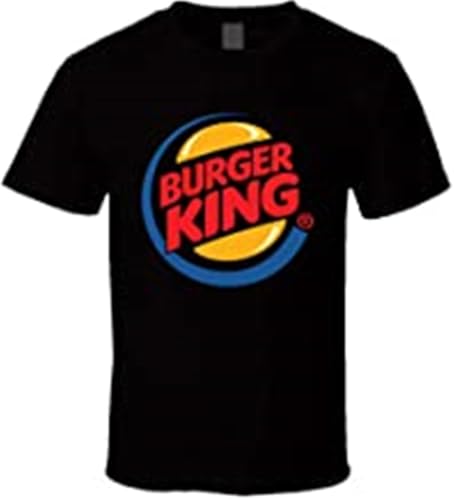 Burger King Logo T Shirt Size XL Black