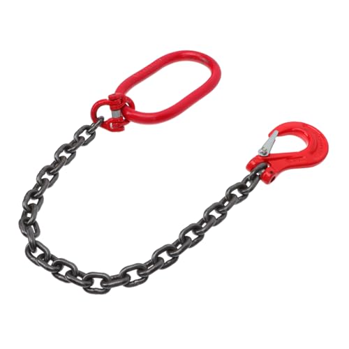 TOYZFRIENDY Élingue à Chaîne De Levage Branche Avec Crochet Élingue Pratique Pour Levage De Charges Lourdes Facile à Utiliser Et Sécuritaire
