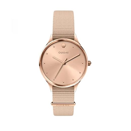 Oui&Me Damer analog kvartsklocka med nylonarmband ME010199