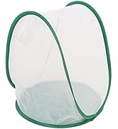 Butterfly Habitat, Transparent Monarch Butterfly Cage Collapsible Pop Up Butterfly Enclosure with...