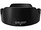 EW-60F Gegenlichtblende für Canon EOS R7 RF-S 18-150mm F3.5-6.3 is STM, EF-M 18-150mm f/3.5-6.3 is STM,HUIPUXIANG 55mm Streulichtblende Sonnenblende für Canon EOS M5 M6