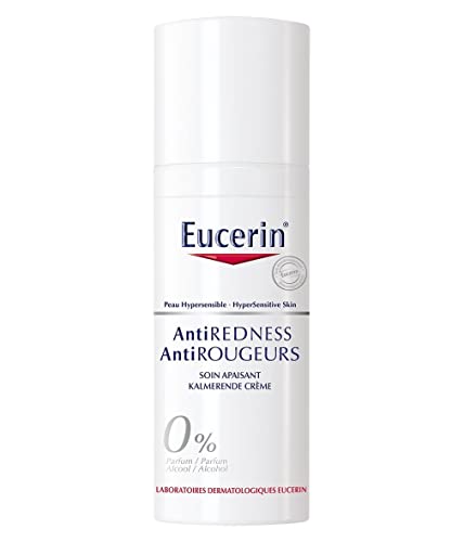 Eucerin Anti-Redness Soothing Cream for Hypersensitive Skin, Instant Comfort & Relief, Dermatologically Tested, 50ml