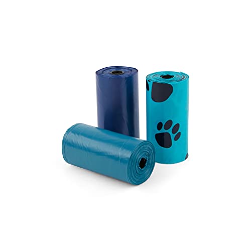 So Phresh Blue Printed Baby Powder-Scented Dog Waste Bags, Count Of 120 #TOP1