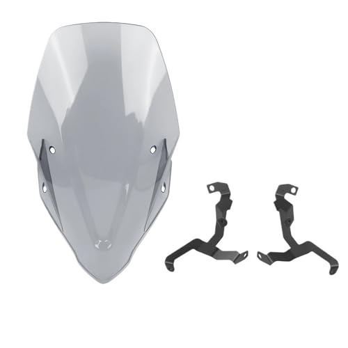 Pare-brise CB750 Hornet 2023-2024 deflecteur touring noir avec support pour confort sur autoroute