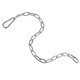 GALPADA Trizeps Trainingskette mit Dual Griff Robuste Zugkette aus Edelstahl für Fitnessgeräte Vielseitiges Krafttraining für Bizeps Trizeps Rücken und Schultern Leicht und Tragbar für