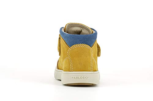 Pablosky Garçon 593544 baskets souples et résistantes à scratch - 4