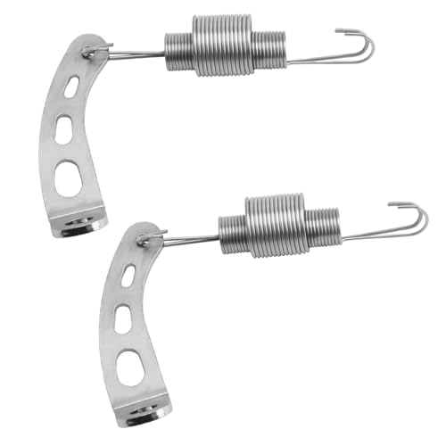 2-Pack Carburetor Throttle Return Spring & Carburetor Return Spring Bracket Kit,Universal Carburetor Return Spring Kit Compatible with Most 5-1/8 Carburetor Necks