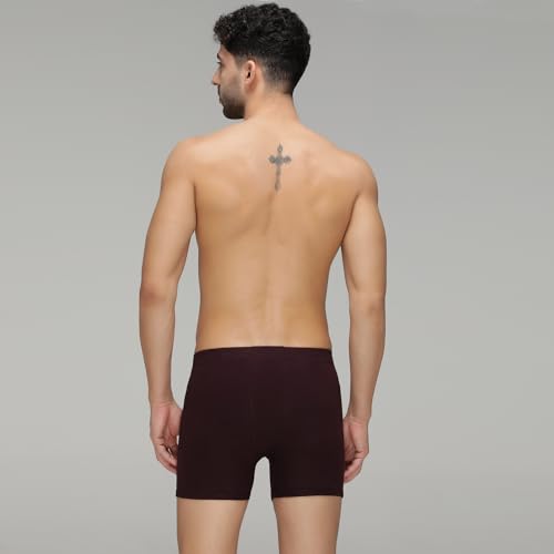 Image of Amul Comfy Men's Trunk Underwear | Soft Outer Elastic | Soft Waistband | Breathable Comfortable Innerwear | Pack of 10 | Color May Vary