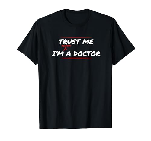 Humorgeschenk f&uuml;r Medizinstudenten oder Medizinstudenten T-Shirt, Herren, Schwarz, M