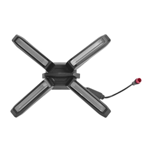 Faro delantero para bicicleta con estructura X resistente y desmontable