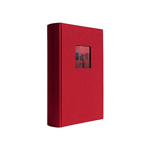 Kolo Hudson 3Up Photo Album, Holds 300 4X6 Photos, Ideal For Weddings And Baby Books, Red #TOP1