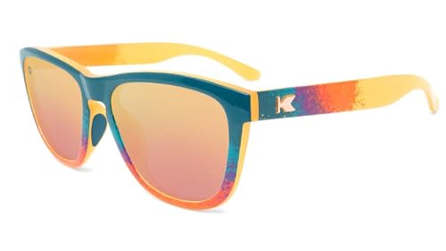 Knockaround Premiums Sport - Polarized Running Sunglasses For Women & Men - Impact Resistant Lenses & Full Uv400 Protection, Desert #TOP3