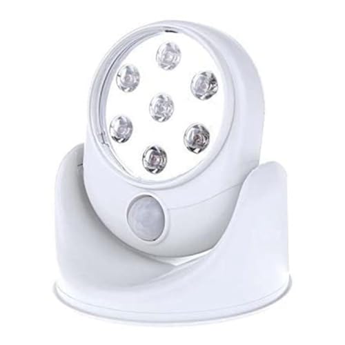 GOSIA 360 Degrés Rotatif Capteur Lumière Couloir Lumière Porte Lumière LED Veilleuse Maison Lieu Corps Humain Induction