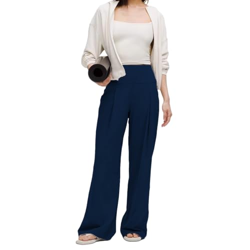 KMISUN Women's Stretch Climbing Pants Navy M