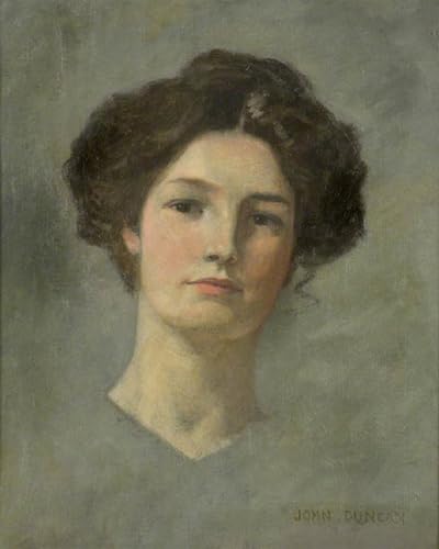 Affiche portrait de dame de John Duncan impression sur toile 60x90 cm