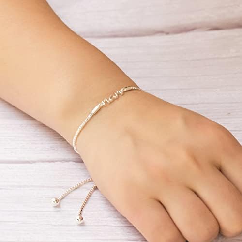 Philip Jones Silver Plated Nan Bracelet Created with Zircondia® Crystals