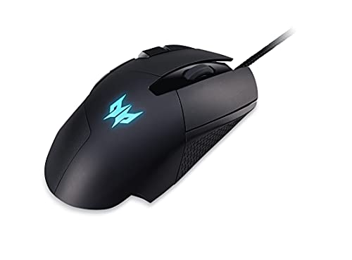 Acer Predator Cestus 315 Gaming Mouse, 6.500 DPI, 6 Tasti Programmabili, Tempo di Risposta 1 ms, Illuminazione RGB - Mouse gaming - Immagine 1