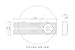 EK Water Blocks EK-M.2 NVMe Heatsink Hard Drive Heatsink