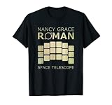 NGRST Nancy Grace Roman Space Telescope logo (nebula) T-Shirt