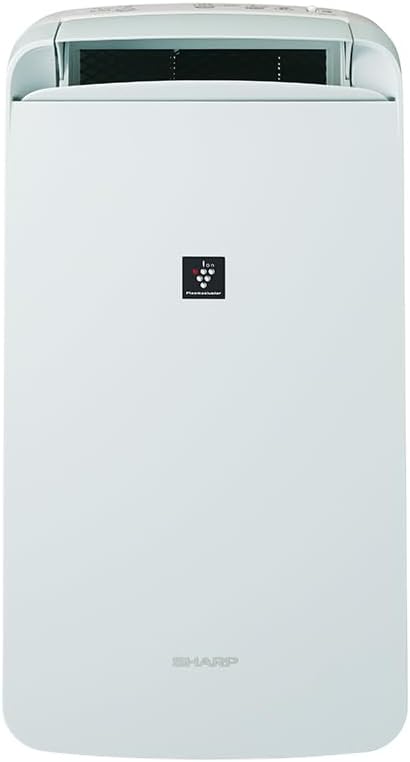 シャープ 衣類乾燥除湿機 CM-S100-W コンプレッサー方式 10L 約-10℃冷風 プラズマクラスター7000 消臭 カビ 部屋干し 連続排水 | 冷風・除湿・消臭・衣類乾燥の1台4役 乾き具合に合わせてエコ自動運転