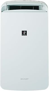 シャープ 冷風 衣類乾燥 除湿機 CM-R100-W コンプレッサー 方式 10L/日 冷風タイプ プラズマクラスター7000 上下 オートルーバー 衣類消臭