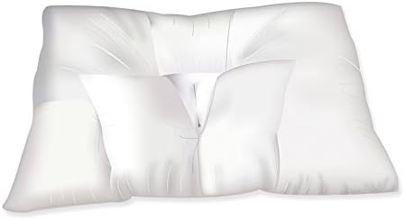 Arc4life Cervical Neck Traction Pillow for Sleeping - Queen Standard Size Side Sleeper and Back Pillows for Beds Neck Pillow for Sleeping Standard Neck Pillow for Sleep Medium 24"x17" Made in The USA