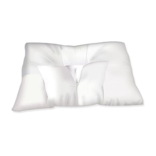 Arc4life Cervical Neck Traction Pillow for Sleeping - Queen Standard Size Side Sleeper and Back Pillows for Beds Neck Pillow for Sleeping Standard Neck Pillow for Sleep Medium 24"x17" Made in The USA