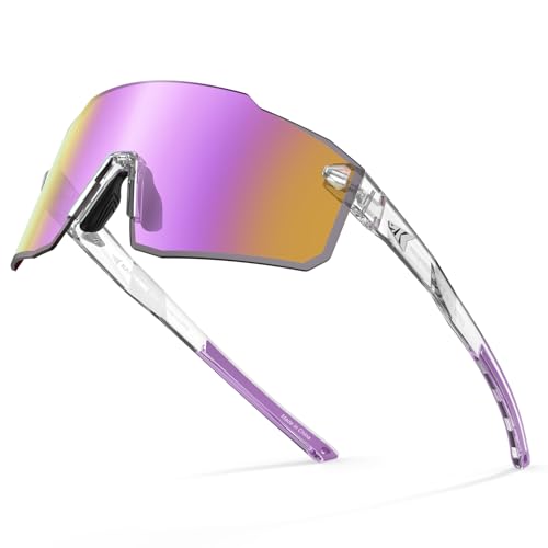 KastKing Etowah Polarized Fishing Sunglasses, One Piece PC Lens Rimless