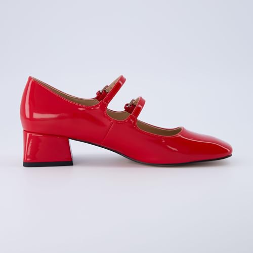 CUSHIONAIRE Women's Twiggy Mary Jane Dress Shoe +Memory Foam, Wide Widths Available4