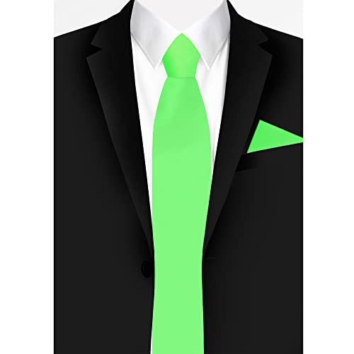 Image of Jacob Alexander Men's Pocket Square Solid Color Handkerchief