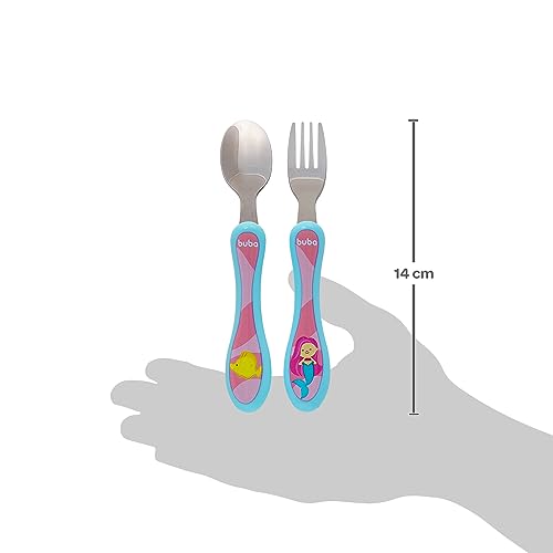 Buba Kit Talheres Aventuras Sereia