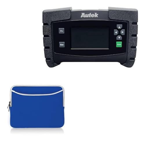 BoxWave Case Compatible with Bosscomm IKEY-820 (4.3 in) - SoftSuit with Pocket, Soft Pouch Neoprene Cover Sleeve Zipper Pocket - Super Blue