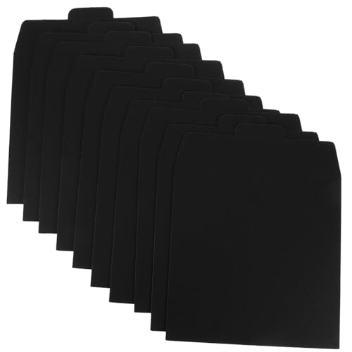 Abaodam CD DVD Medien Versandtaschen Schwarz