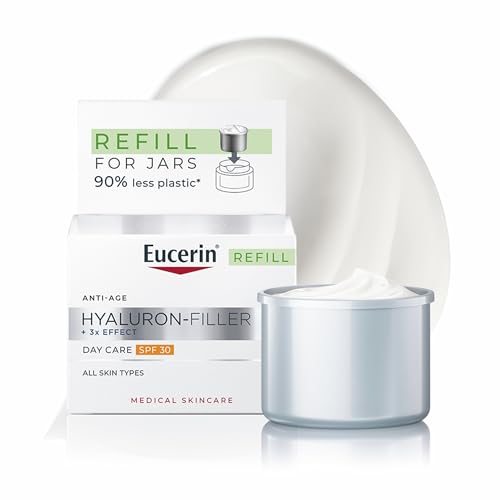 Eucerin Hyaluron-Filler Refill Crema Giorno SPF 30 50 ml, Crema