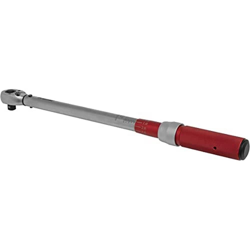 Sealey STW904 Torque Wrench Micrometer Style 1/2""Sq Drive 40-220Nm - Calibrated
