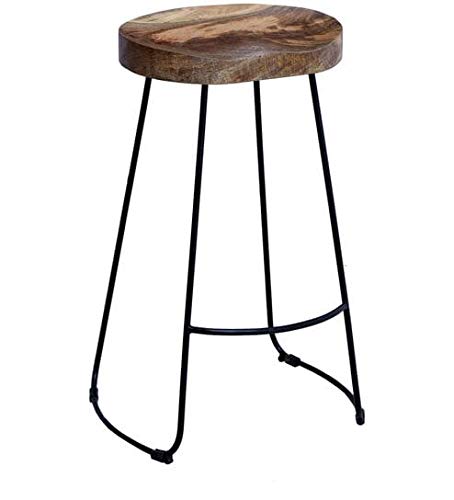 S K Modern Art Bar Stool Metal Frame